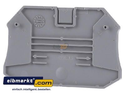 Ansicht hinten Phoenix Contact 3047170 Reihenklemmen-Abschlussdec kel D-UT 2,5/4-QUATTRO