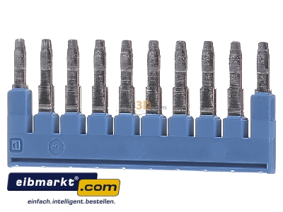 Ansicht hinten Phoenix Contact FBS 10-5 BU Querverbinder/Br�cke f�r R eihenklemme 