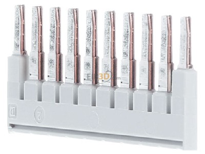 Frontansicht Phoenix FBS 10-5 GY Querverbinder/Br�cke f�r Reihenklemme 