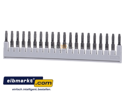 Frontansicht Phoenix Contact FBS 20-5 GY Querverbinder/Br�cke f�r R eihenklemme 