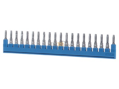 Frontansicht Phoenix FBS 20-6 BU Querverbinder/Br�cke f�r Reihenklemme 