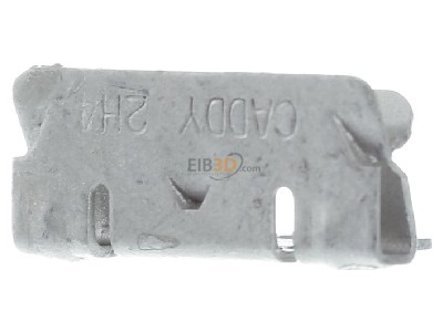 Back view Erico 2H4 Fixing clamp 2...3mm steel 
