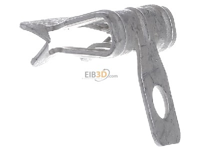 View on the left Erico 4H24 Flange clip 3...8mm spring steel 
