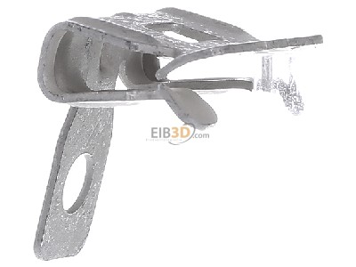 View on the right Erico 4H24 Flange clip 3...8mm spring steel 
