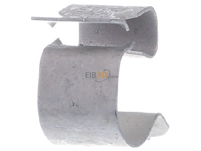 Front view Erico 47SC1518 Fixing clamp 4...7mm steel 
