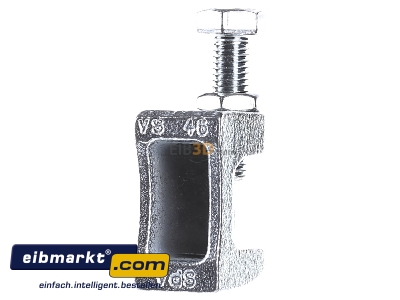 Frontansicht Erico 300M8 Klammer P1 M8 Kw=18mm 