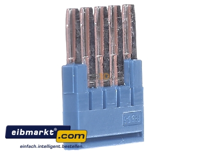 Ansicht links Phoenix Contact FBS  5-5 BU Querverbinder/Br�cke f�r R eihenklemme 