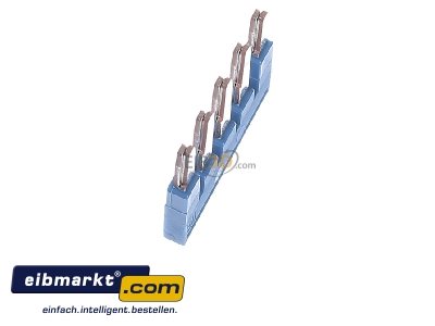 Ansicht oben rechts Phoenix Contact FBS  5-5 BU Querverbinder/Br�cke f�r R eihenklemme 