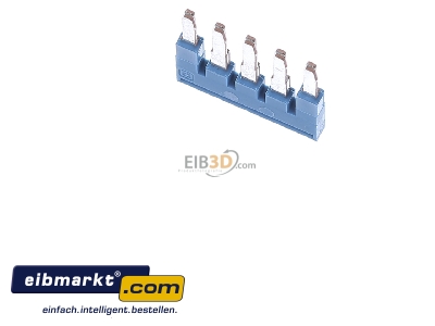 Ansicht oben hinten Phoenix Contact FBS  5-5 BU Querverbinder/Br�cke f�r R eihenklemme 