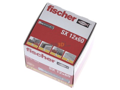 View up front Fischer DE SX 12 Expanding plug 12x60mm 
