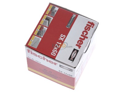 View top right Fischer DE SX 12 Expanding plug 12x60mm 
