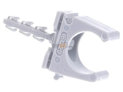 View on the right Fischer DE SF plus RC IEC 20 Tube clamp 20...21mm 
