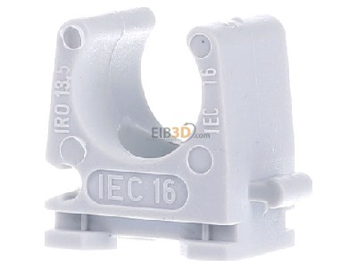 Back view Fischer DE RC IEC 16 Tube clamp 15...16mm 

