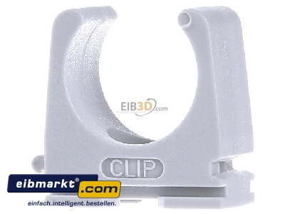 Front view Fischer Deutschl. RC IEC 25 Tube clamp 24...25mm
