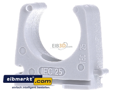 Back view Fischer Deutschl. RC IEC 25 Tube clamp 24...25mm
