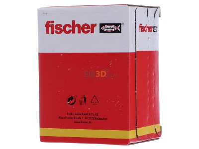 Back view Fischer DE N 5x40/15 S Nail anchor 5x40mm 
