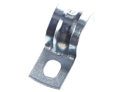 Ansicht oben links Fischer DE BSM-16 Befestigunsschelle Metall 