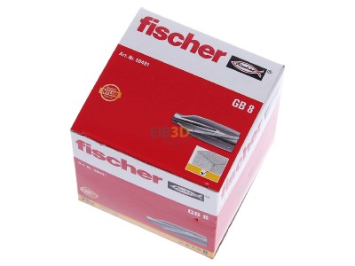 View up front Fischer DE GB 8 Spiral plug 8x50mm 
