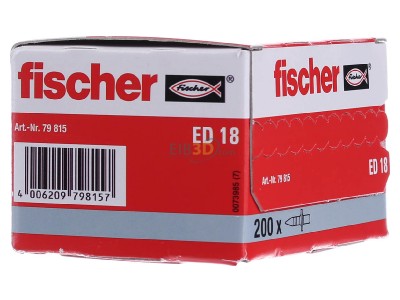 View on the left Fischer DE ED 18 Nail 4x18mm 
