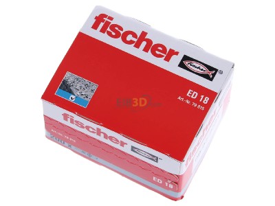 View up front Fischer DE ED 18 Nail 4x18mm 
