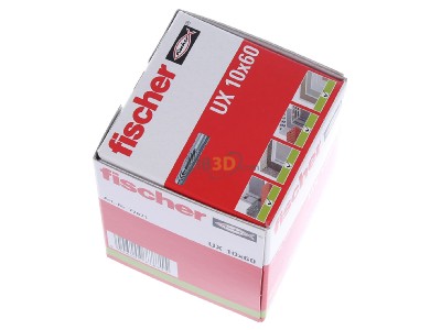 Ansicht oben links Fischer DE UX 10 Universaldbel 