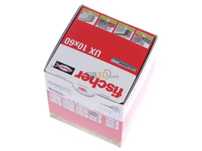 Ansicht oben hinten Fischer DE UX 10 Universaldbel 