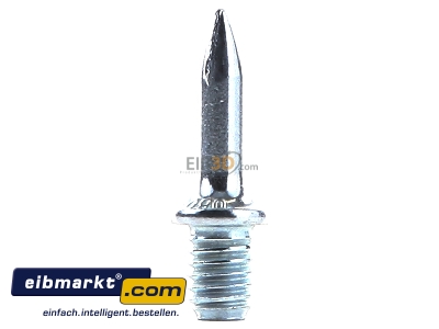 Ansicht hinten OBO Bettermann 903 18 G Einschlagdbel M6 L18mm galv. vz 