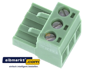 Ansicht oben links Phoenix Contact MSTB 2,5 HC/ 3-ST COMBICON Leiterplattenstec kverbinder 
