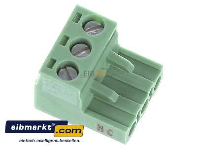 Ansicht oben rechts Phoenix Contact MSTB 2,5 HC/ 3-ST COMBICON Leiterplattenstec kverbinder 