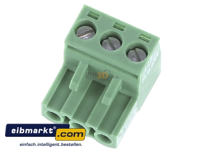 Ansicht oben hinten Phoenix Contact MSTB 2,5 HC/ 3-ST COMBICON Leiterplattenstec kverbinder 