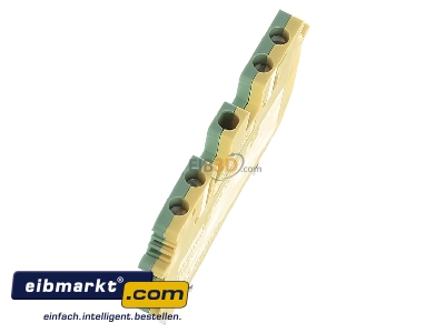 View top right Phoenix Contact UDK 3-PE Ground terminal block 2-p 

