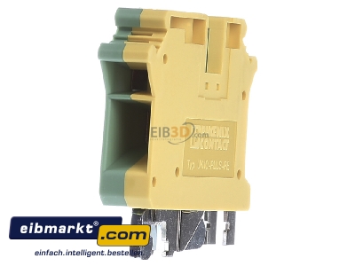 View on the right Phoenix Contact UK 10-PLUS-PE Ground terminal block 2-p 
