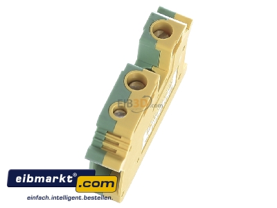 View top right Phoenix Contact UK 10-PLUS-PE Ground terminal block 2-p 

