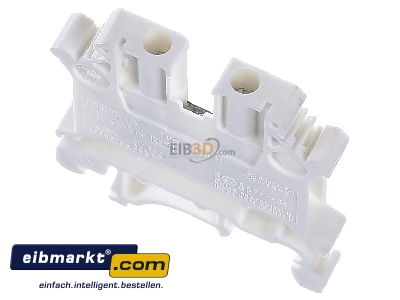 Top rear view Phoenix Contact UK  5 N WH Feed-through terminal block
