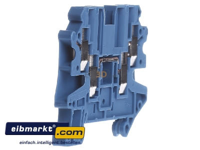 View on the left Phoenix Contact UT 2,5-QUATTRO BU Feed-through terminal block
