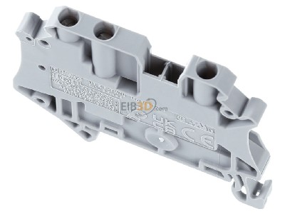 Top rear view Phoenix UT 2,5-TWIN Feed-through terminal block 5,2mm 24A 
