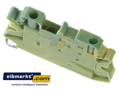 Ansicht oben vorne Phoenix Contact 3046207 Durchgangsreihenklemme UT 4-MTD-PE/S