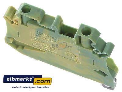 Ansicht oben hinten Phoenix Contact 3046207 Durchgangsreihenklemme UT 4-MTD-PE/S