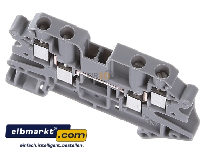 Ansicht oben vorne Phoenix Contact 3044571 Vierleiter-Universalklemme UT 4-QUATTRO