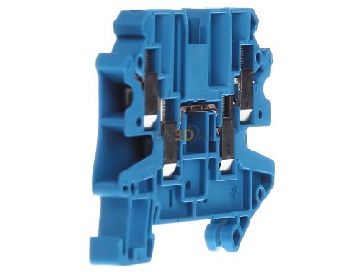 View on the left Phoenix UT 4-QUATTRO BU Feed-through terminal block 6,2mm 32A 
