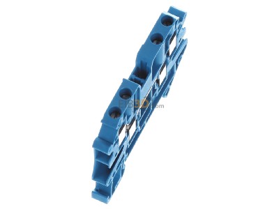 View top left Phoenix UT 4-QUATTRO BU Feed-through terminal block 6,2mm 32A 
