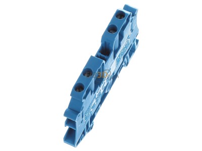 View top right Phoenix UT 4-QUATTRO BU Feed-through terminal block 6,2mm 32A 
