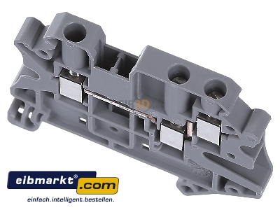 View up front Phoenix Contact UT 4-TWIN Feed-through terminal block
