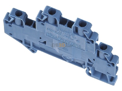 Top rear view Phoenix UTTB 2,5 BU Feed-through terminal block 5,2mm 24A 
