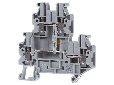 Front view Phoenix UTTB 2,5-PV Feed-through terminal block 5,2mm 24A 
