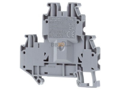Back view Phoenix UTTB 2,5-PV Feed-through terminal block 5,2mm 24A 
