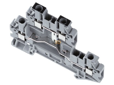 View up front Phoenix UTTB 2,5-PV Feed-through terminal block 5,2mm 24A 
