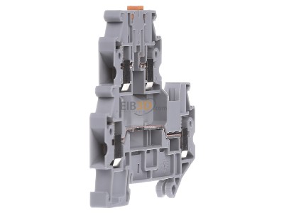 View on the left Phoenix UTTB 4-MT P/P Disconnect terminal block 30A 2-p 6,2mm 
