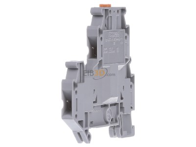 View on the right Phoenix UTTB 4-MT P/P Disconnect terminal block 30A 2-p 6,2mm 
