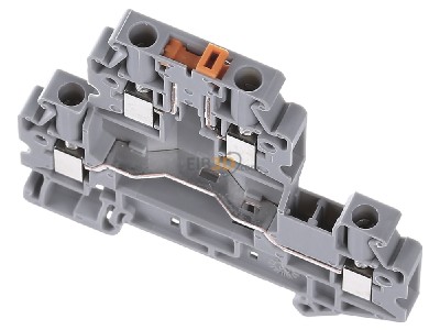 View up front Phoenix UTTB 4-MT P/P Disconnect terminal block 30A 2-p 6,2mm 
